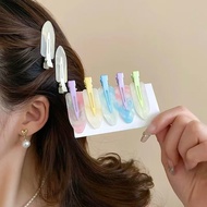 Dopamine Blunt Leave No Trace Hair Clip Women's Sweet bangs Duckbill Clip Hair Accessories
