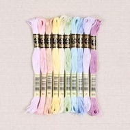 現貨DMC 繡線 25號 和諧粉彩組  Embroidery Floss Pastel Palette art.117 十字繡 刺繡 縫紉 布藝 鉤織 thread crochet cross sti