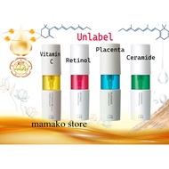 Unlabel Lab Skin Care Essence/Serum 50mL/4 classifications: Ceramide, Placenta, Retinol, Vitamin C/ 