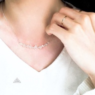 原礦閃靈鑽-925純銀項鍊設計款