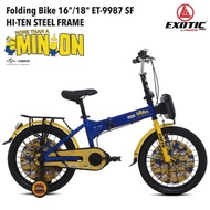 Sepeda Lipat exotic 9987 SF minion