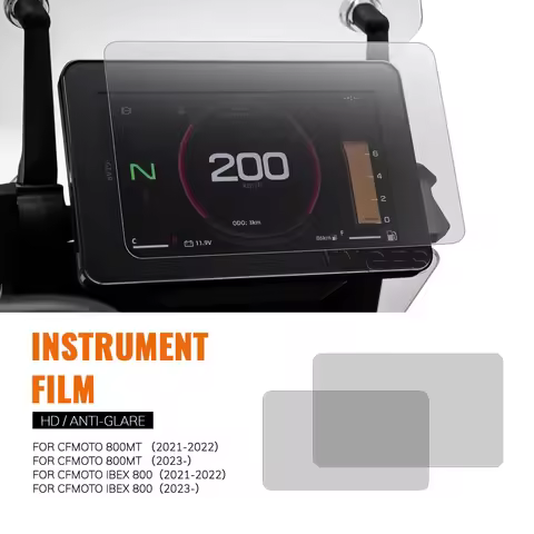 Motorcycle TFT Display Protection Film For CFMOTO 800MT 800 MT IBEX800 IBEX 800 2021 2022 2023- Scre