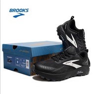 Brooks Cascadia 17 Unisex Sports Travel Shoes Black/White Sports Running Shoes YH2 5ODR IABL 3APL