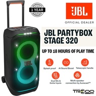 JBL PartyBox Stage 320 Wireless Bluetooth Trolley Portable Speaker