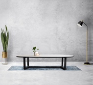 【D3原木家居】Ethan 義大利陶板茶几桌 咖啡桌 實木桌