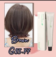 Bremod Premium Series Cocoa Butter Hair Color 100 ml (G55.77 BROWN )