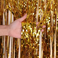 Tassel Decorative Curtain Party Decoration Rain Silk Curtain Birthday Decoration Wedding Background 