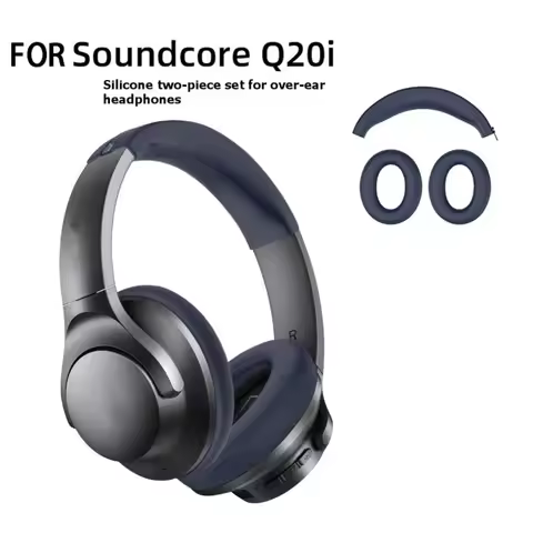 【HOT A69Z!】Earmuff Protective Case For Anker Soundcore Life Q20i Ear Cushion Replacement Ear Pads No
