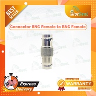 Connector bnc female to bnc female with 50 ohm
