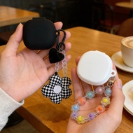 Flower Keychian Case for Skullcandy DIME 3 /DIME 2 /grind fuel Case Silicone Earphone Cover for Skul