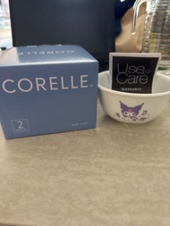🇺🇸 美國製 Corelle 康寧 Kuromi 碗 2 件套