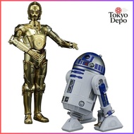 BANDAI SPIRITS Star Wars C-3PO & R2-D2 Pre-Colored Plastic Model Kit