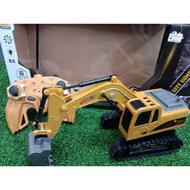 🚚POS 24JAM🚚mainan kanak-kanak RC excavator/excavator truck/jengkaut kawalan jauh/construction truck RC excavator
