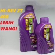HI-REV 2T 400 HIREV OIL WANGI KURANG ASAP Lebih Wangi HiRev 2T-400