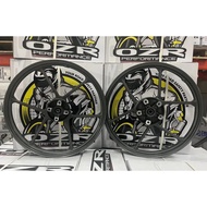 SPORT RIM ENKEI BRT YAMAHA Y15ZR Y16 LC135 SRL115FI Y125Z LC5S LC V8 BLACK COPPER GREY