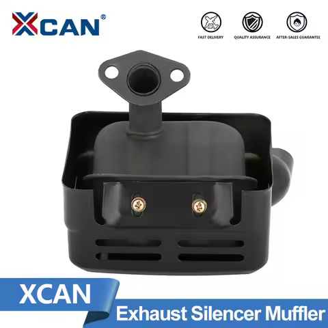 XCAN Exhaust Muffler Replacement For GX160-GX200 168F-170F Engine Trimmer Generator Water Pump Repai