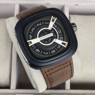 PROMOTION RAYA SALE_*_SEVEN-FRIDAY_WATCH*_ LEATHER STRAP FOR MEN WOMEN(WITH BOX)