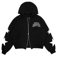 ENOCH | DOUBLE ZIPPER BOXY HOODIE | MALEVICH