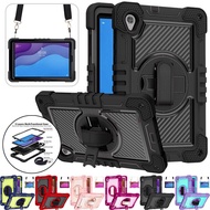 For Lenovo Tab M10 HD (2nd Gen) TB-X306F/TB-X306X 10.1" Stand Case Hard Tablet Shockproof Rugged Tough Shockproof Cover With Strap
