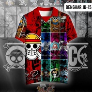 Jersey One Piece Gear 5 Chaos Fullprint Anime Luffy FOX Sabo