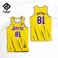 ♞,♘LOS ANGELES LAKERS CHAEWON YUNJIN EUNCHAE  KAZUHA FULL SUBLIMATED JERSEY