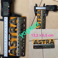 Emblem astra daihatsu sigray ayla xenia terios grandmax logo Rear astra daihatsu back emblem