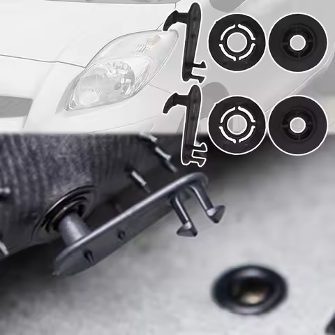 2 Kit For Toyota Yaris XP90 Vitz Belta 2007 - 2012 Sienna XL10 XL20 Floor Mat Carpet Grip Holder Fix