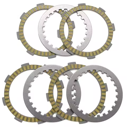 clutch friction plate kit for Yamaha ATV YFM125R RAPTOR 125 XT125X XT125R YBR125 13D4 5VL-E6324-00 5