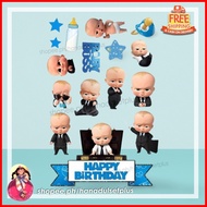 ▦ ۞ ✉ ☇◑ Baby Boss Cake Topper | Cake Topper | Baby Boss cup cake toppers | Set  hanadulset | happy