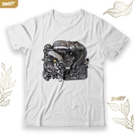 13b Engine Rotary Mazda Rx-8 Jdm Tshirt Microfiber Jersey