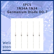 5PCS 1N34A 1N34 Germanium Diode DO-7