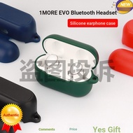 Suitable for 1MORE EVO Wireless Bluetooth Headset Silicone Protective Case Cartoon Creative Simple I