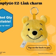 Limited Edition - Disney Tsum Tsum Stitch & Scrump EZ-Link Card Charm Winnie The Pooh Plush Charm