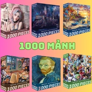 1000 Piece Jigsaw, 1000 Piece Puzzle, Size: 70x50 cm
