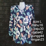 blouse batik viral murah🔥[L, XL]