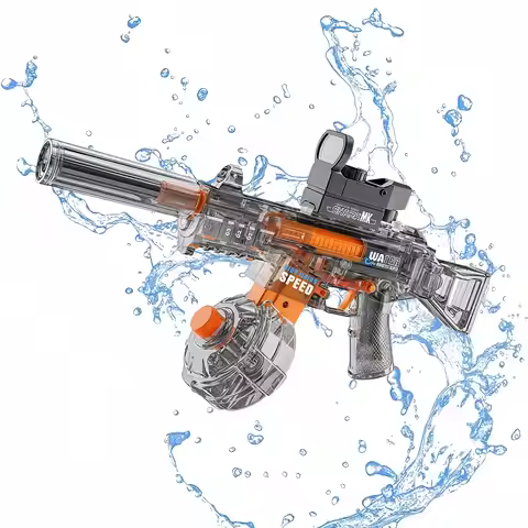 Summer Outdoor Shooting Game Water Toys for Electric Burst Submachine Gun UMP45 Water Gun With Fire