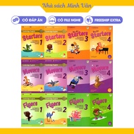 Starters - Flyers - Movers Examination - color printing - with answer file