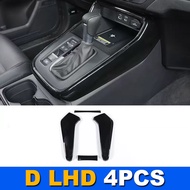 แผงที่ยกกระจกพวงมาลัยสำหรับรถฮอนด้า CRV 2025 2024 2023 LHD หรือ RHD อุปกรณ์ตกแต่งภายในรถยนต์ชุบดำโคร