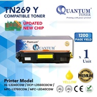 QUANTUM YELLOW Compatible TN269 TN-269 for Brother HL L3240cdw DCP L3560cdw MFC L3760cdw MFC L8340cd