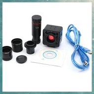 [Q H B W] 5MP C-Mount Microscope Digital Microscope Industrial Digital Camera