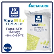 Pupuk NPK 12-11-18 YARAMILA COMPLEX Zak 50kg