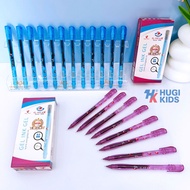 Hộp 12 Cây Bút Gel Gstar GP-04 – Ngòi Kim 0.5mm Rèn Chữ Đẹp Cho Bé