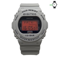 Digitec Digital Silver Pu Strap Red Dial Men Watch DG-5110T