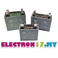 CBB61 450v Fan Capacitor Motor Capacitor Running Clip Type 4-Pin 1UF~8UF