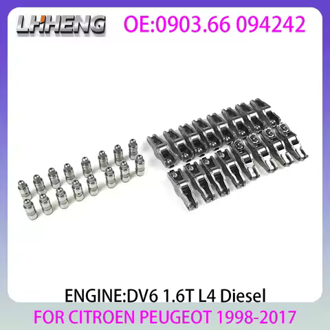 DV6 Engine Valve Rocker Arm Hydraulic Lifter For CITROEN C2 C3 C4 C5 PEUGEOT 206 207 MINI 1.6L 1.6 L