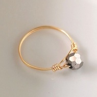 14k Gold Filled (Suasa) Cincin Kristal