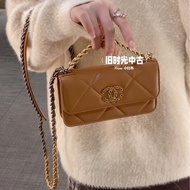 Chanel 19 Woc 最好看ㄉ焦糖色 晶片款
