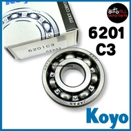 KOYO C3 BEARING 6201 100% ORIGINAL KOYO MADE IN JAPAN
