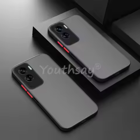 For Honor 90 Lite Case Silicone Matte TPU Rubber Clear Capa Shockproof Case Honor 90 Lite Cover Hono