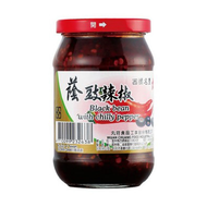 丸莊醬油 蔭豉辣椒  380g  1罐